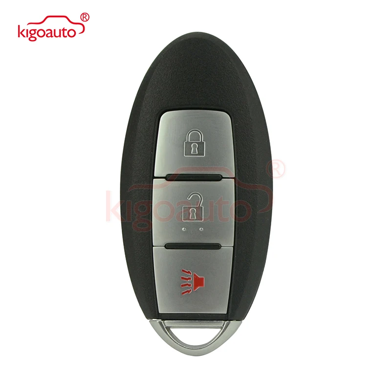 Kigoauto CWTWBU729 умный чехол для ключей брелок для Nissan Infiniti Rogue Pathfinder Versa 350Z 370Z 3 корпус для ключей на кнопке