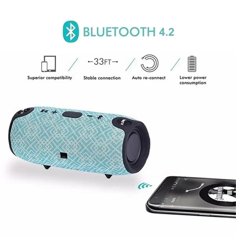 Новинка маленький музыкальный сабвуфер в стиле War Drum Bluetooth беспроводные
