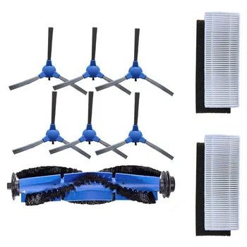 

Hot sale Replacement Kit Compatible For Eufy Robovac 11S Robovac 30 Robovac 30C Robovac 15C 6x Side Brushes + 2x Filters + 1x
