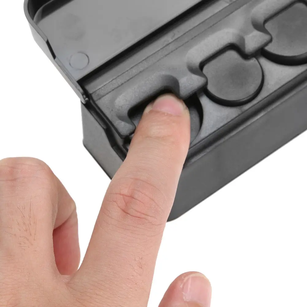 

Cars Interior Coin Case Auto Storage Box Holder Container Plastic Organizer New