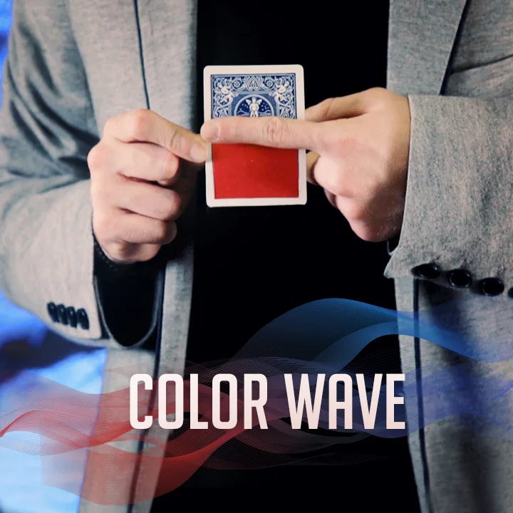 

Color Wave Harapan Santoso Ong SansMinds Creative Lab with DVD and gimmick / close-up street card magic tricks wholesale