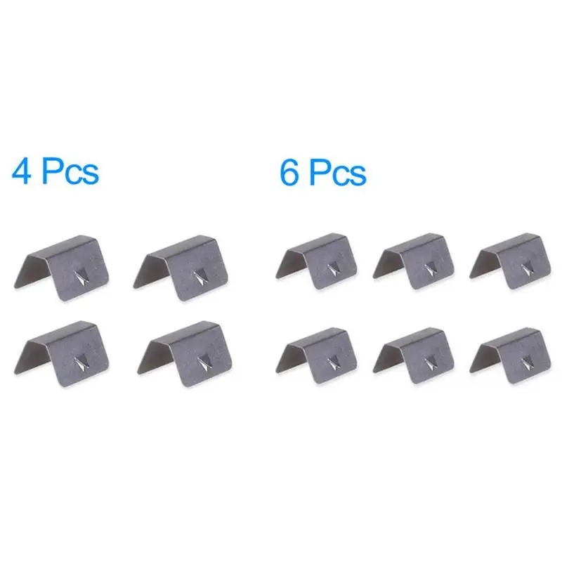 2019 New 4/6PCS Car Rain Eyebrow Clip In Channel Wind / Deflectors Fitting Clips Replacements Universal Simple | Автомобили и