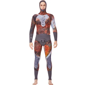 

Dive&Sail Men 3Mm Wetsuit Scr Neoprene Jumpsuit And Jacket Freediving Spearfishing Diving Suit Snorkel Super Elastic Surfing W