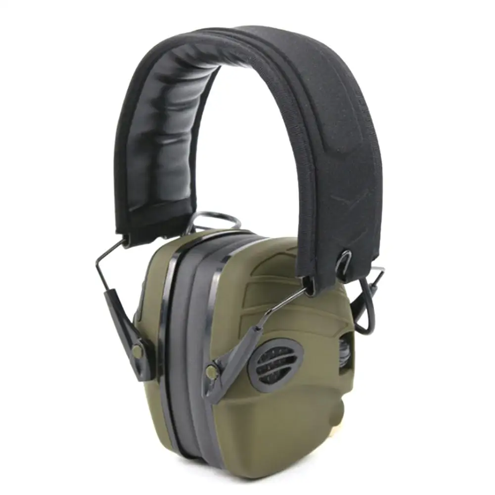Baratos Auriculares para caza al aire libre, auriculares tácticos, orejeras insonorizadas, orejeras para reducción de ruido montadas en la cabeza, orejeras militares para disparo