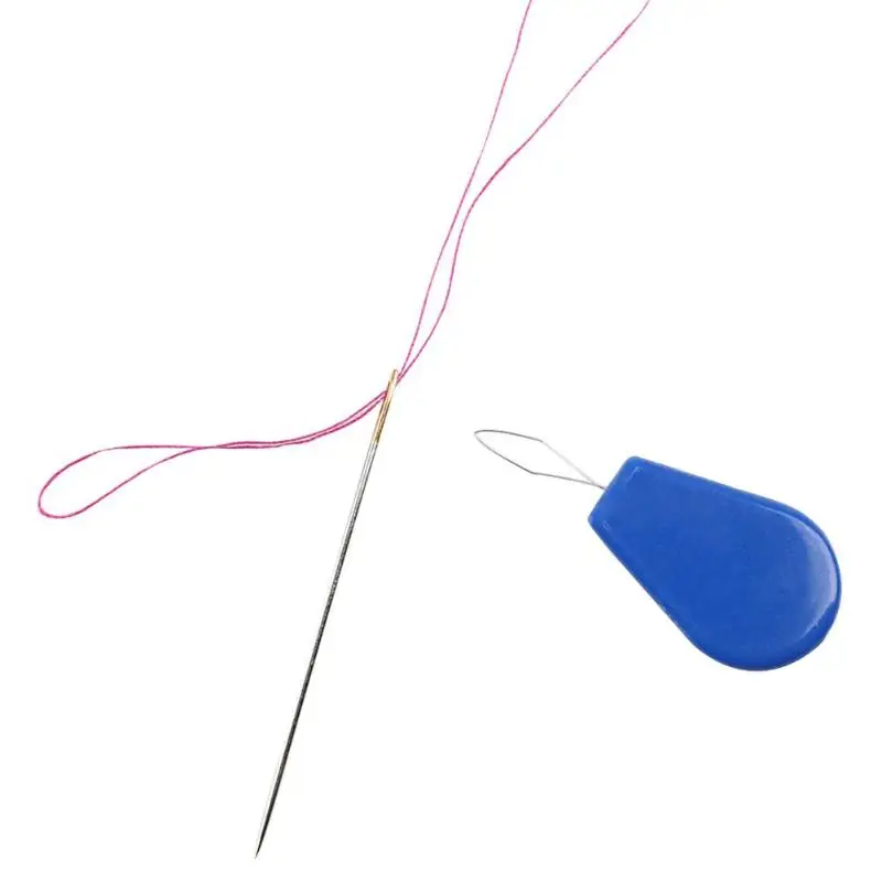 

1pcs Needle Threader Stitch Insertion Tool for Sewing Machine Needle Inserter Threader Sew Automatic Needle Threader