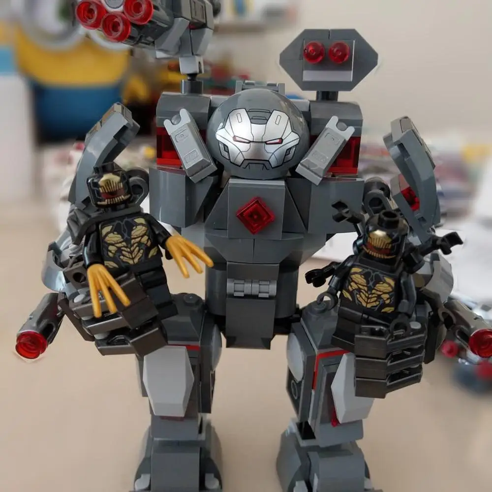 War Machine Buster Compatible LegoINGly Marvel Avengers Endgame Super Heros Set Building Blocks Bricks Toys For Children Gift