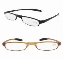 Модные rectro маленькие размеры плоские очки для чтения маленькие прямоугольные формы настоящие TR90 прочные складные очки для чтения