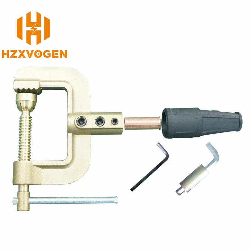 

HZXVOGEN Earth Clamp 400A Full Copper Ground Clamp For ARC MMA STICK Welding Process Great Design Clamp