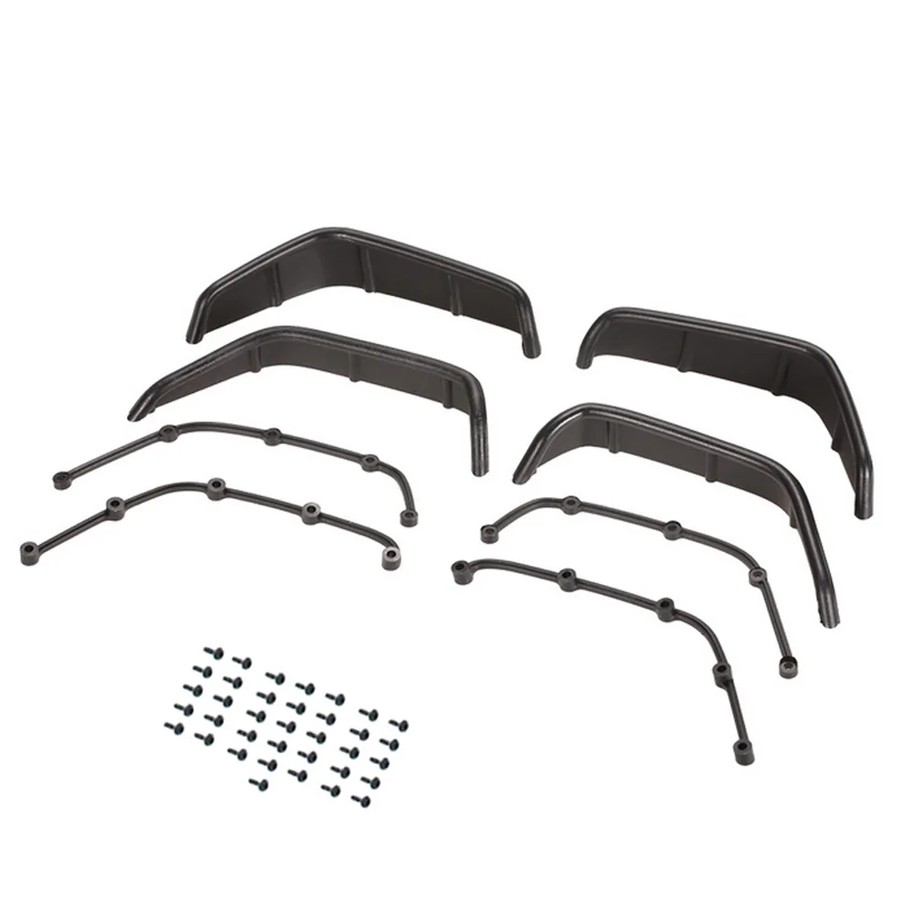 RC Crawler Black Rubber Fender Flares for Axial SCX10 | Игрушки и хобби