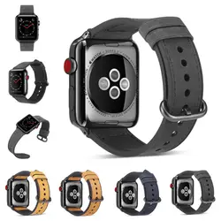 Прозрачный силиконовый чехол + силикагель кожа для Apple Watch группа 38/42 мм 40/44 мм серии для iWatch 4/3/2/1 матовый ремень