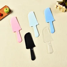 Рассекатель новая пластиковая глазурь популярный нож для кремового торта, режущая лопатка для торта, плавное удобство, простое глазурь