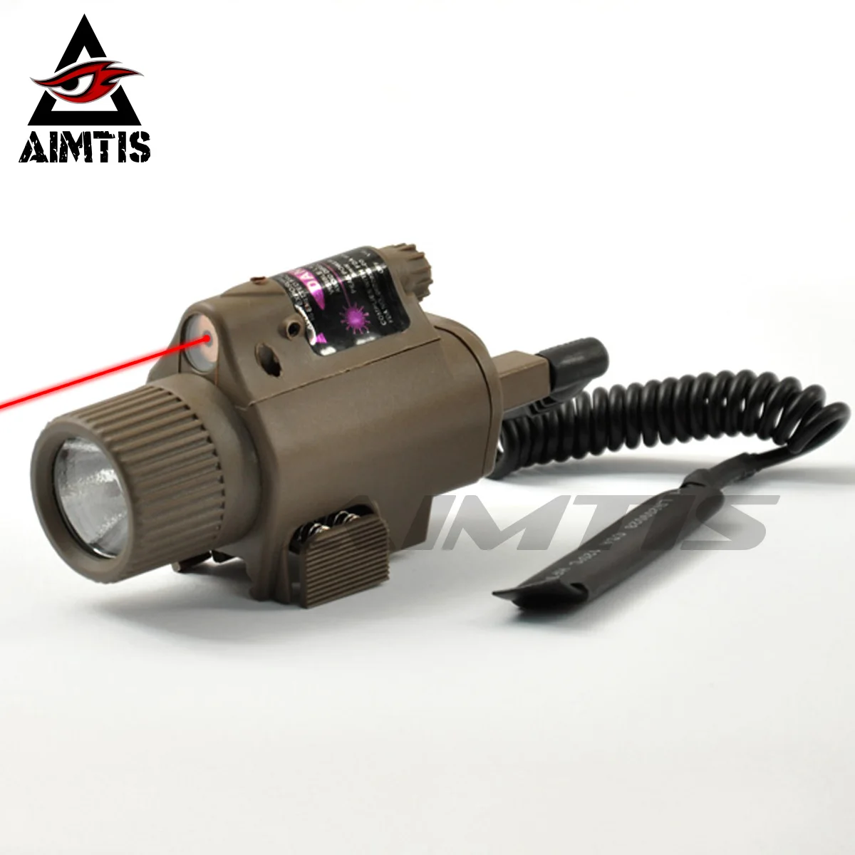 Лазерный фонарь AIMTIS Glock для охоты быстросъемный комбинированный тактический
