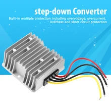 Wysoka wydajność DC-DC konwerter 36V 48V do 5V wysoka sprawność Step down zasilania dostaw 15A krok w dół zasilanie(China)