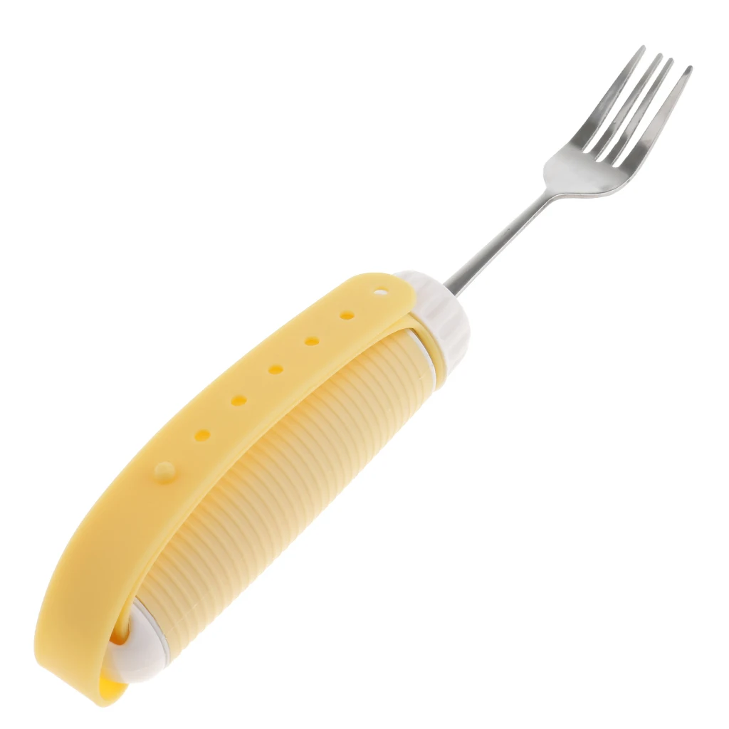 

Swivel Fork Adaptive Utensil Eating Aids for Elderly Arthritis Shaking Hands