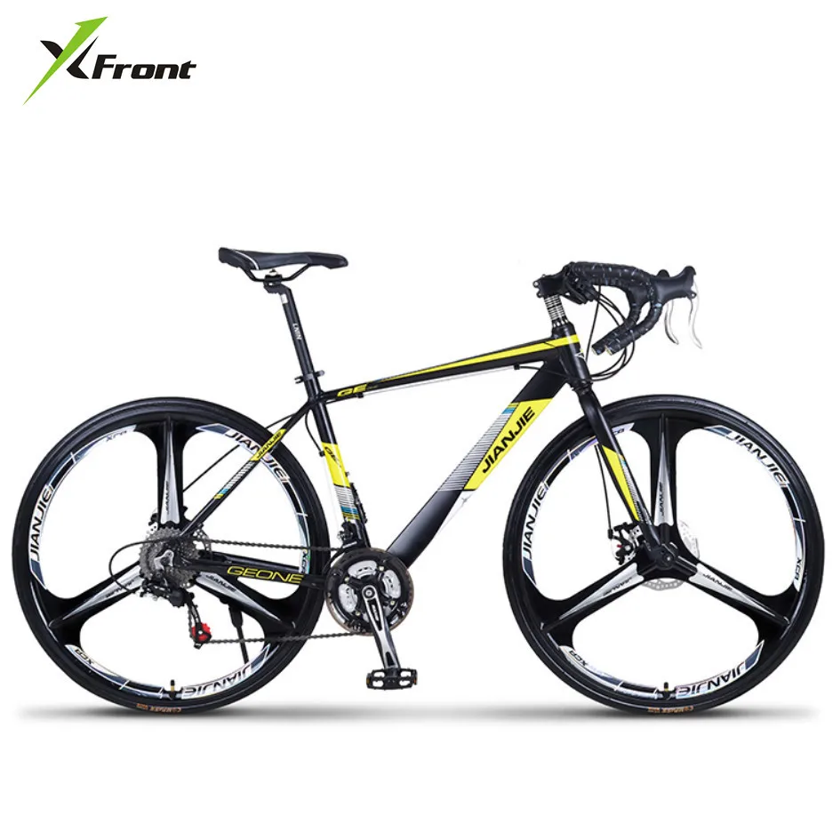 

New Brand Road Racing Bicycle Aluminum Alloy Frame 700cc Wheel 24 27 30 Speed Dual Disc Brake Outdoor Sport Bicicleta Bicycle