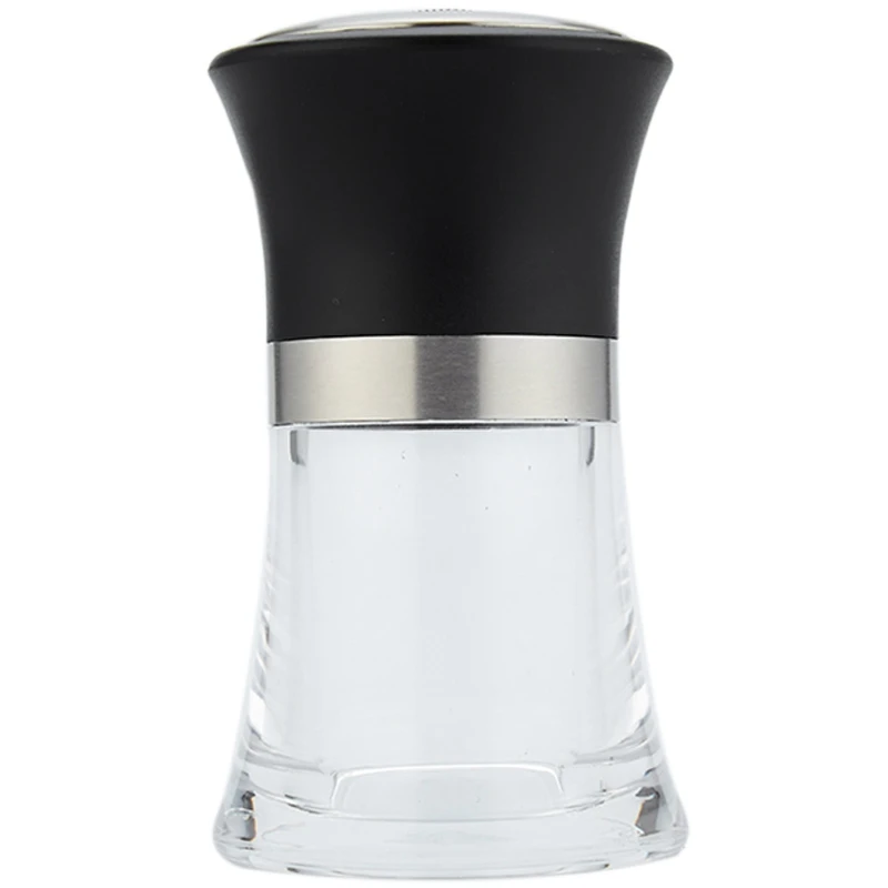 

304 Stainless Steel Acrylic Dusting Cans Kitchen Seasoning Jar