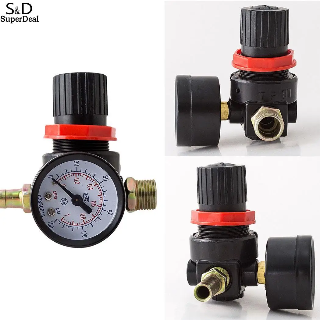 Pressure Gauge Air Compressor Tools Vacuum Gauge Sprayer 1.0 MPa (0 10