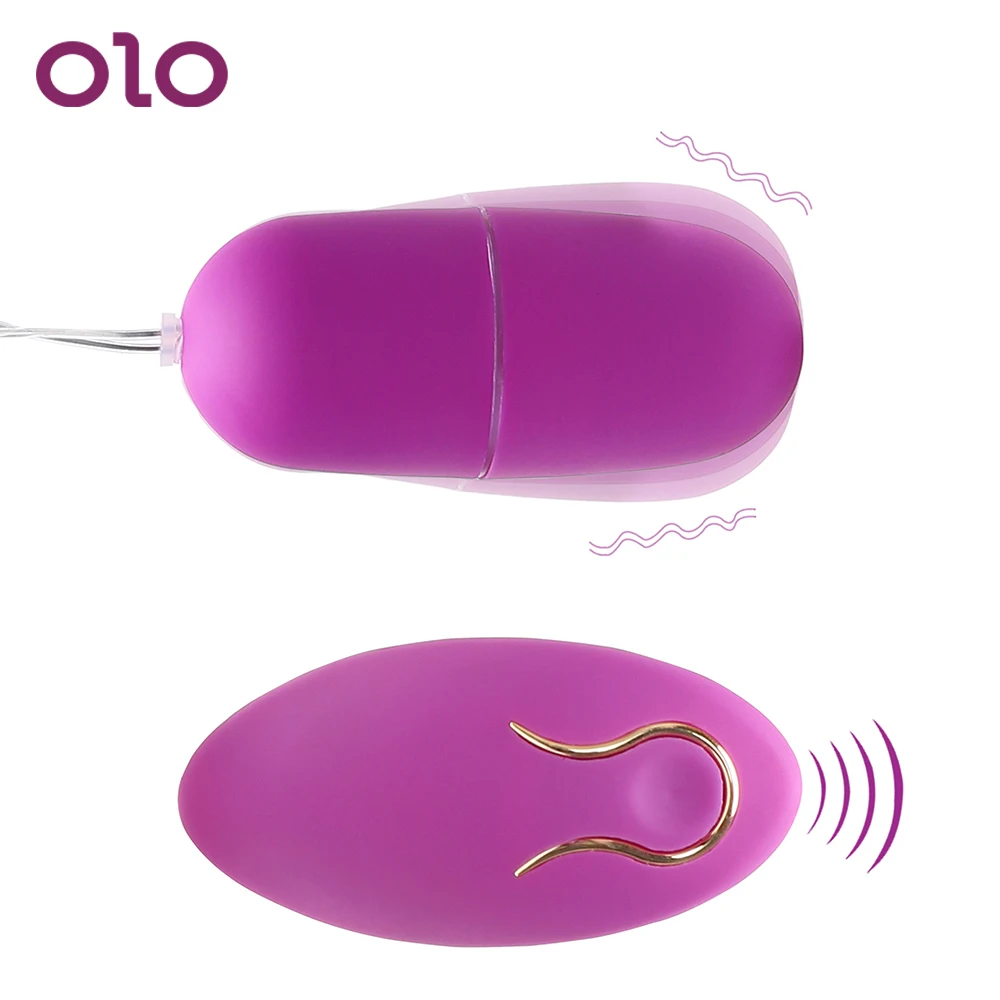 OLO 20 Speed Vibrating Egg Remote Control Powerful Bullet Vibrator G Spot Massager Clitoris Stimulator font