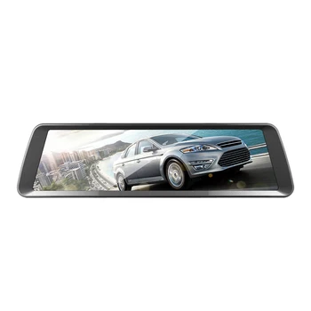 

Car DVR Camera Media Rear View Mirror High Definition 1080P Dash Cam Registrar Video Recorder DVRs Touched Screen G-sensor USB