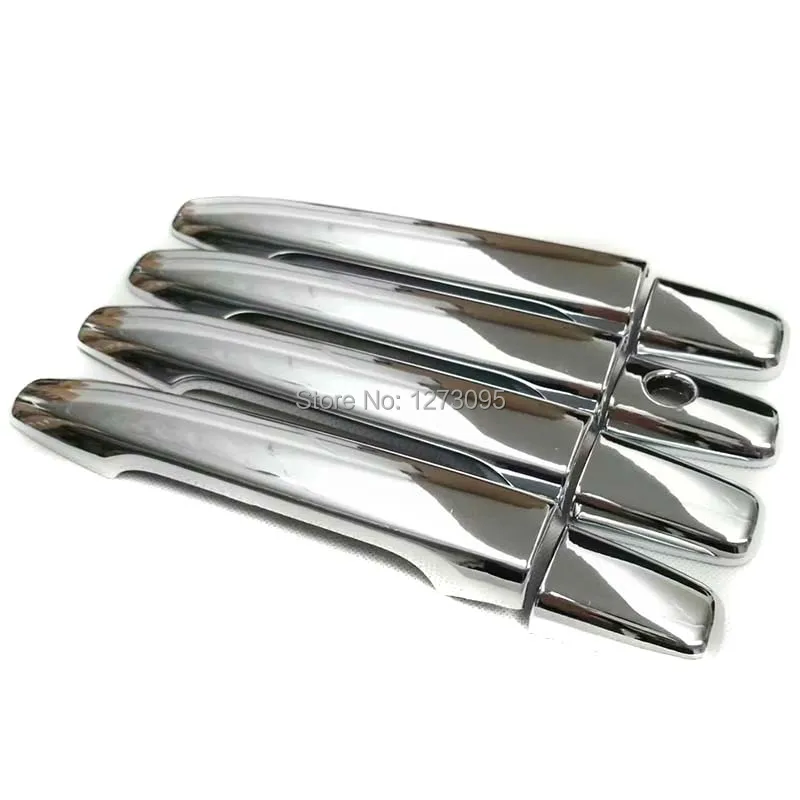 

For Mitsubishi Outlander 2016 ABS Chrome Side Door Handle Cover Door Handle Protector Sticker Exterior Car Styling Accessories