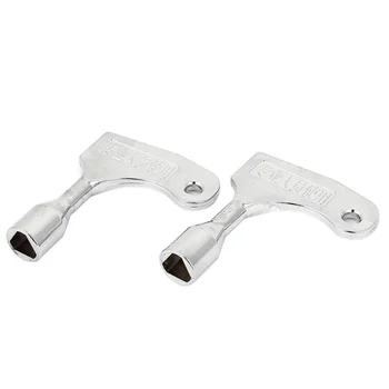 

Tri-wrench Elevator door with Triple-cornered and lock hole shape Emergency quick release x 2 9 mm