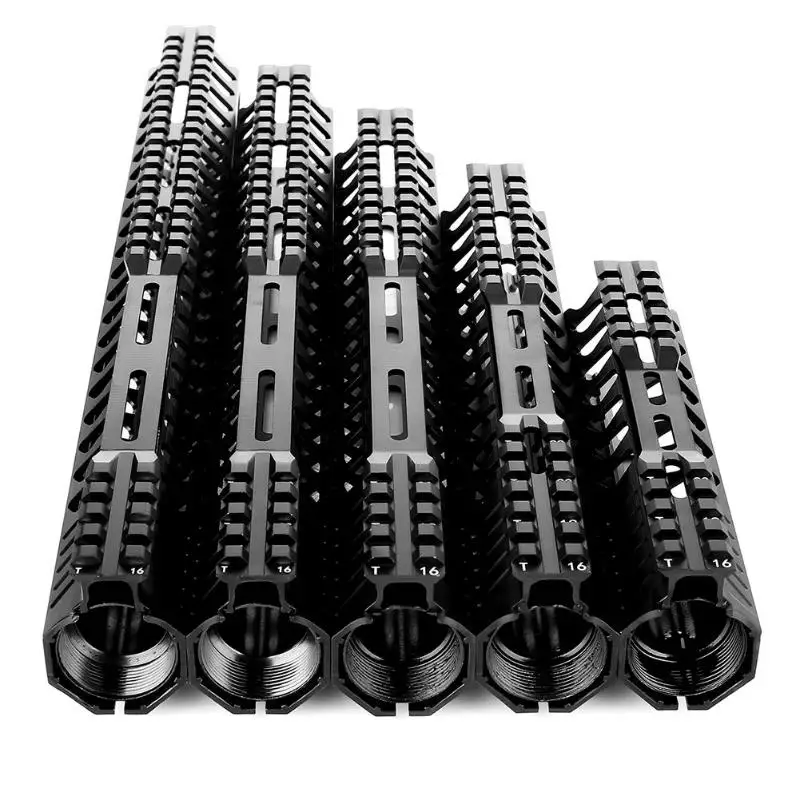 

7''10'' 12'' 13.5'' 15'' AR15 Free Float M-LOK MK Handguard Picatinny Handguard Free Float Picatinny Rail Hunting Accessories