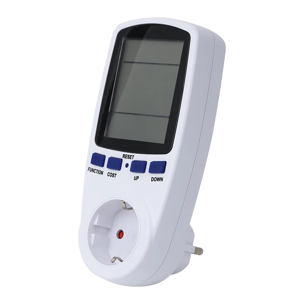 

Digital Wattmeter Power Meter Measuring Outlet Socket Energy Voltage Current Analyzer Electricity Usage Monitor EU / US / UK