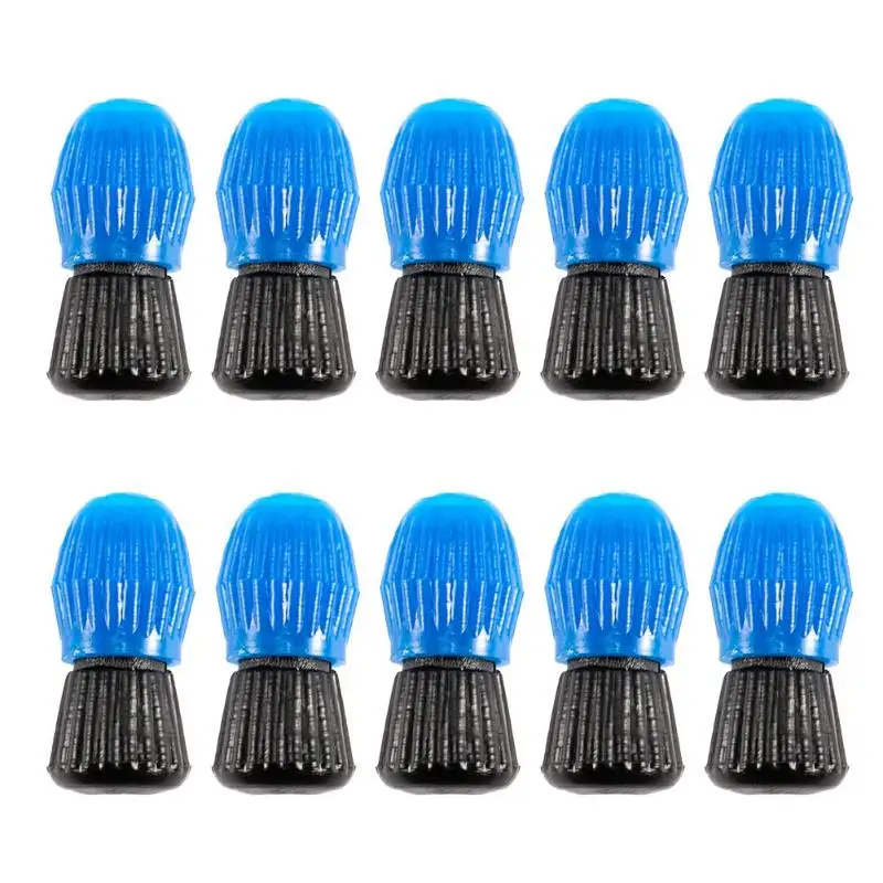

10pcs Sea Drift ABS Block Float Black Blue Stopper Fishing Bobber Stopper Float Space Bean Fishing Line Tackle Accessories