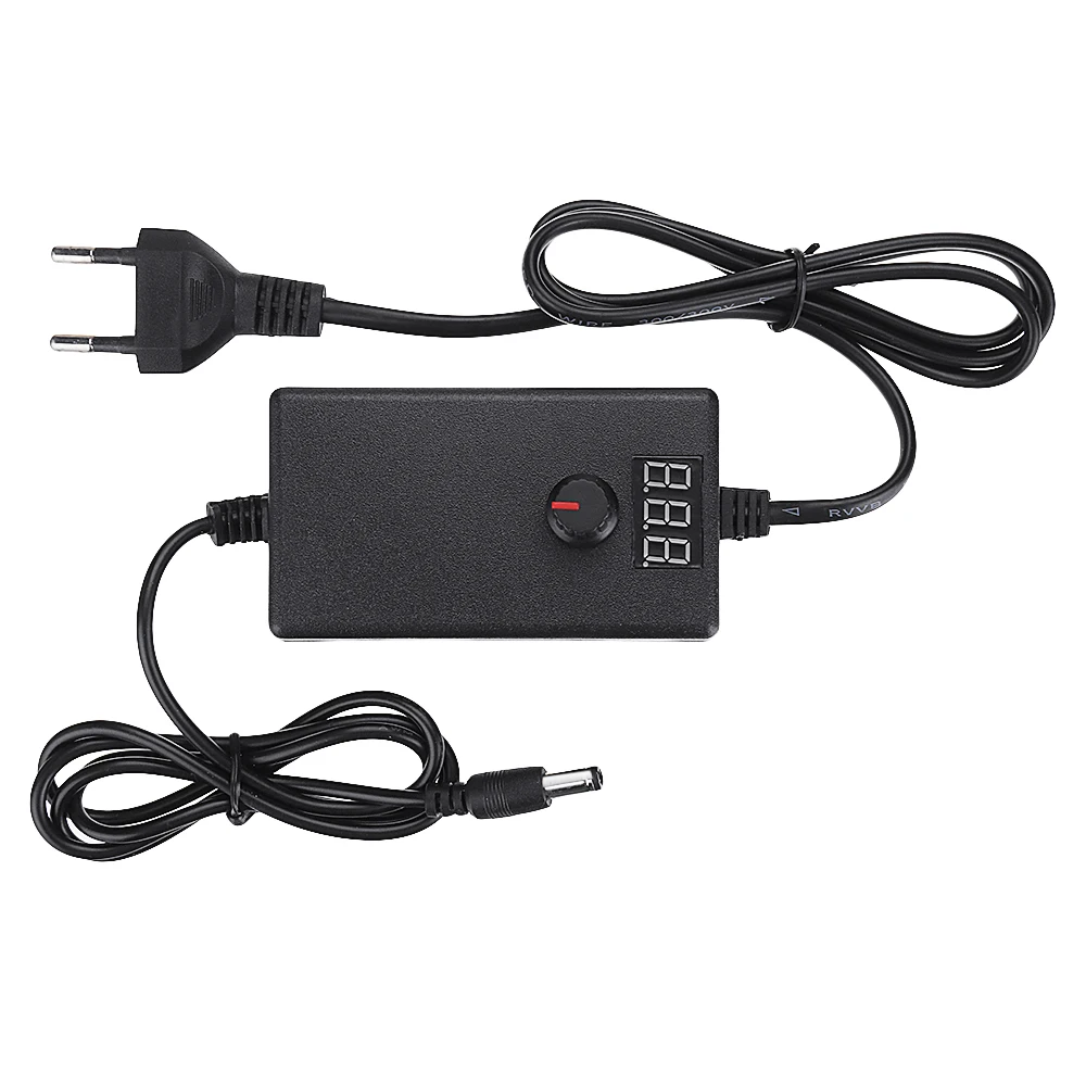 

ARILUX 9-24V 1A Adjustable Adapter Speed Voltage Regulated Dimming Display Power Supply Adapter