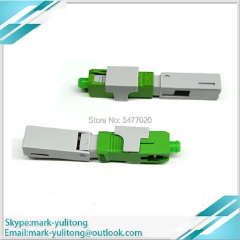 

New high quality 10PCS/50PCS/100PCS fiber optic quick cold connector FTTH SC single mode APC quick connector