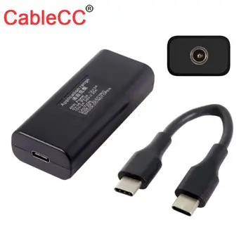

10pcs/lot CY DC 5.5*2.1mm Jack Input to USB-C Type-C Power Plug Charge Cable 45w for Macbook Laptop Phone