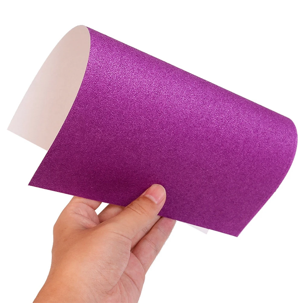 

Glitter Paper Drawing Paper Sheets DIY Crafting For Crayon 10 Colors For Children Bright Color Art Paper Drawing Supplies #0123