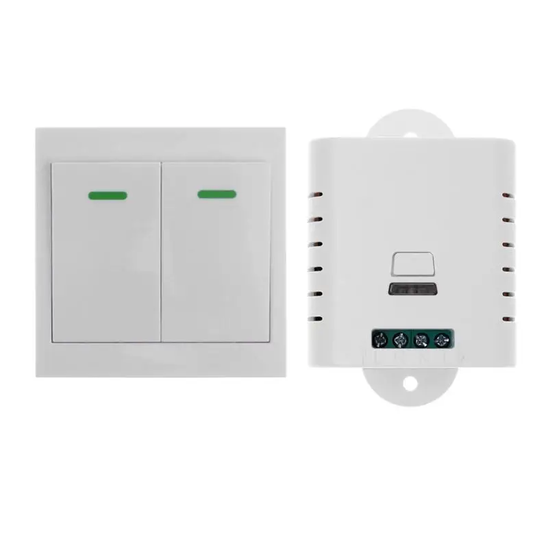 

Intelligent 1CH Relay Module Wireless Single Key Remote Control Transmitter Switch for Door/Lamp/Motor Control System