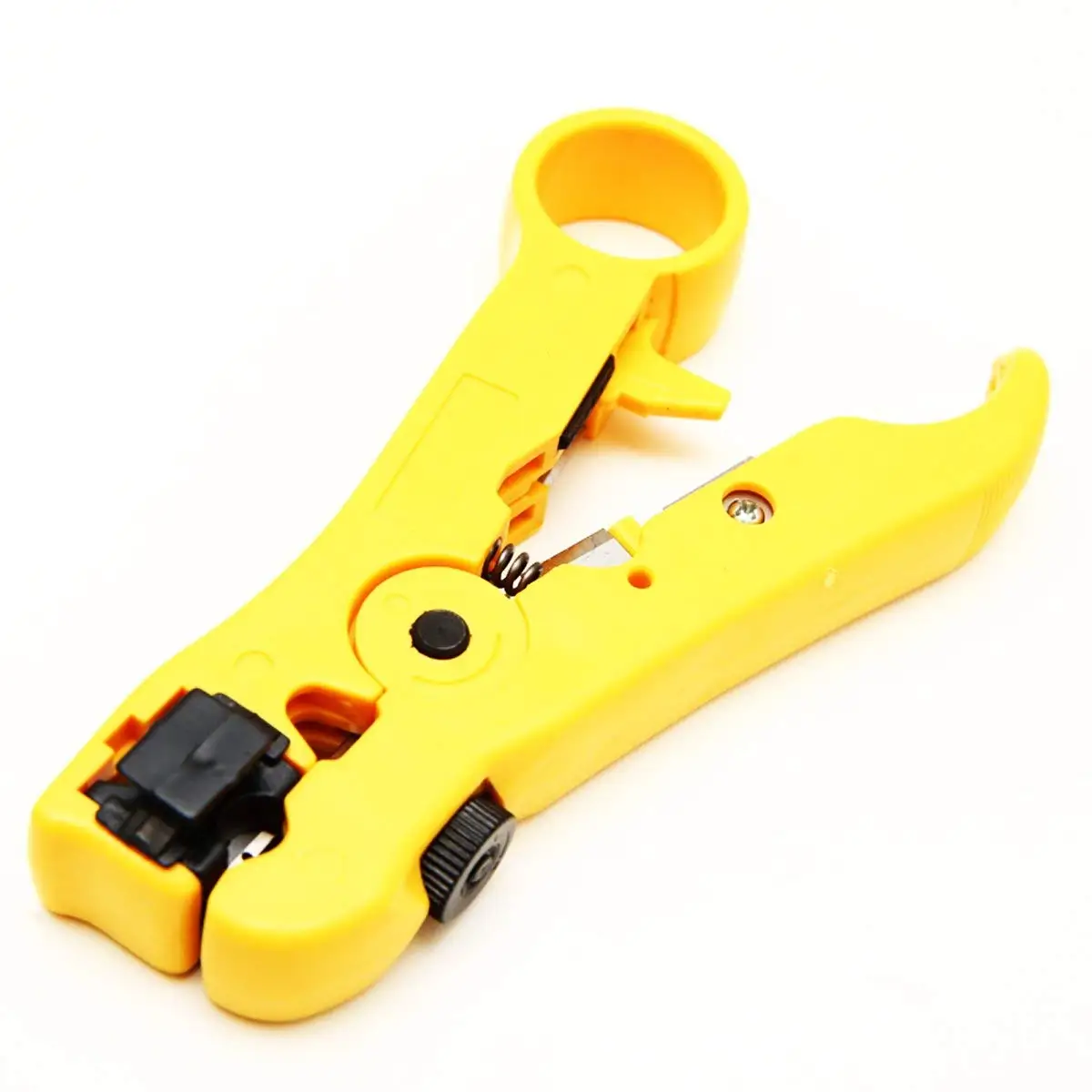 Hot Sale Coax Cable Crimper Kit, Compression Tool Coax Cable Crimper Kit, Adjustable Rg6 Rg59 Rg11 75-5 75-7 Coaxial Cable Str