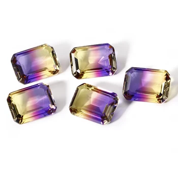 

3.2-3.5ct Real Rectangle Loose Gemstones 9x11MM Tourmaline Stones Fashion Jewelry Accessories Stones For Gifts decoration 10pcs