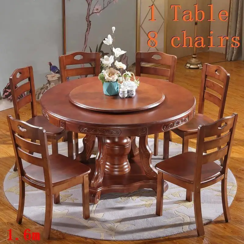 Sandalye Sala Tavolo Esstisch Marmol Eet Tafel Set Salle A Manger Moderne Wood Round De Jantar Tablo Mesa Comedor Dining Table