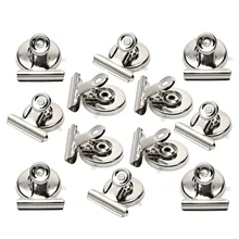 Strong Magnetic Clips-Heavy Duty Refrigerator Magnet Clips-31mm Wide Scratch Safe-Clip Magnets Best for House Office School Us