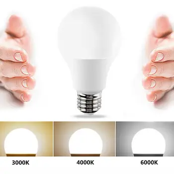 

Litake E27 Bulb Lamp Litake bulb AC 85-265V 5W 7W 9W 12W 15W 18W Lampada 3 Clolors Dimming Energy Saving Spotlight Table lamp