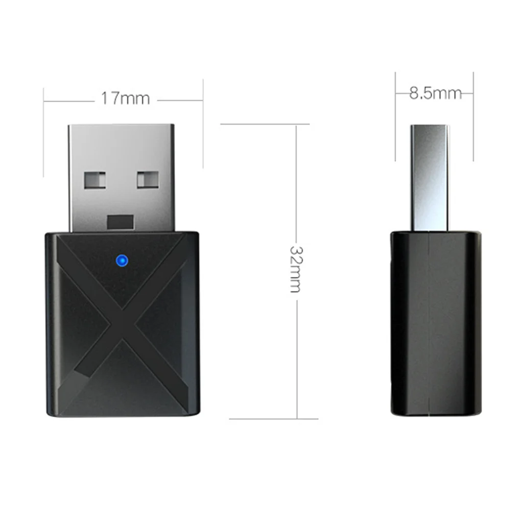 Топ Мини Bluetooth 5 0 аудио приемник передатчик 3 мм Aux беспроводной адаптер для
