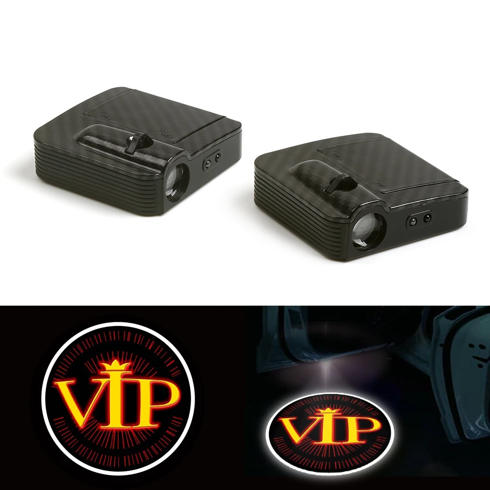 

Wireless Courtesy Welcome Car door Light Logo Shadow Projector for VIP 12V