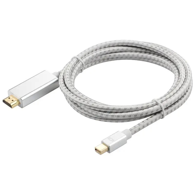 Mini DisplayPort to HDMI Cable 6 Feet - Braided DP Display Compatible Laptop PC Monitor | Электроника