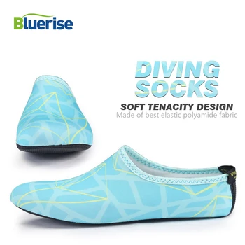 

BLUERISE Snorkeling Socks Shoes Nor-scratch Diving Socks Neoprene Snorkel Fins Anti-slip Flippers Swim Scuba Shoes For Swimming