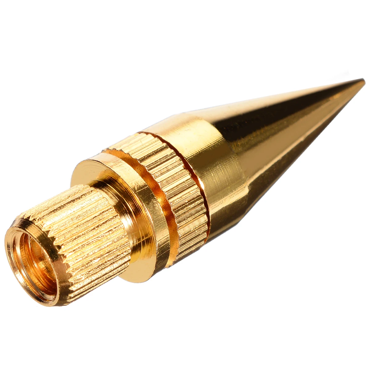 MAYITR 8sets Golden Copper Amplifier Spikes Anti-shock M6X36 Speaker Isolation Spike Cone Stand Feet+Base Pads Floor Discs New
