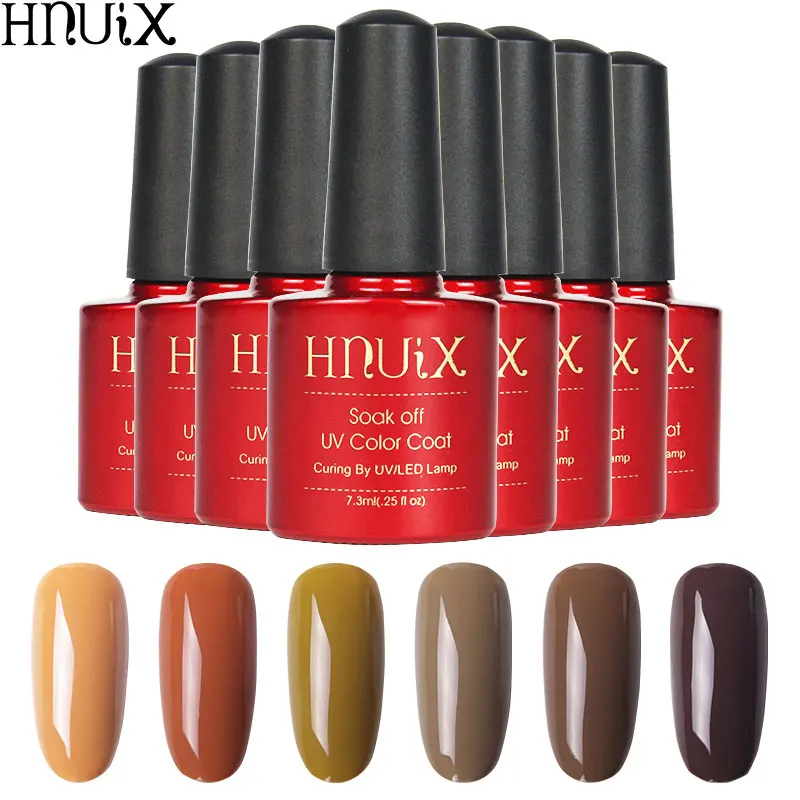 

HNUIX gel Poland Poland suit for nail lengthening varnish semi permanent all for manicure base coat gel UV Nail Art Nail Polish