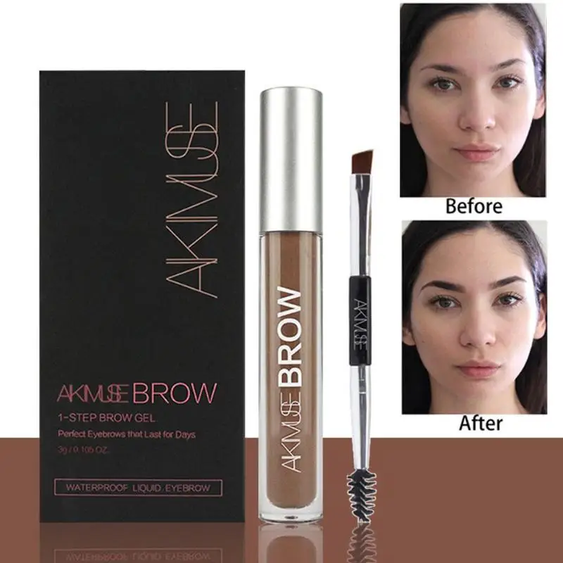 KIMUSE 5 Colors Eyebrow Gel Waterproof Tint Eyebrow Enhancer Quick Drying Eye Brow Dye Cream Make Up Paint Cosmetic Tools KIMUSE 5 Colors Eyebrow Gel Waterproof Tint Eyebrow Enhancer Quick Drying Eye Brow Dye Cream Make Up Paint Cosmetic Tools
