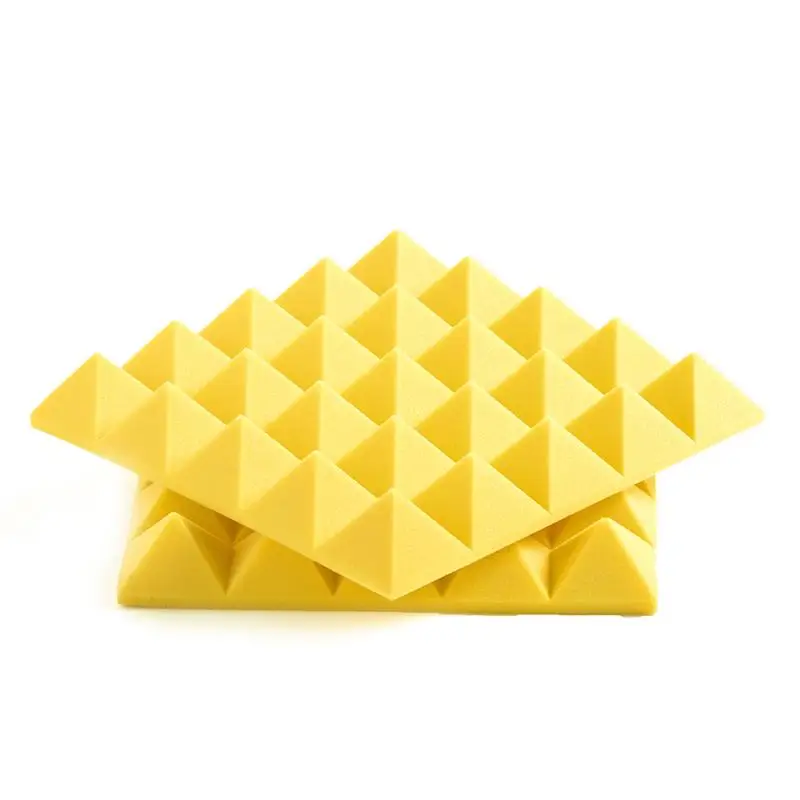 

30*30*5CM DIY Foam Acoustic Panels Sound Insulation Noise Reduction Wall Art Home Decoration Decorative film