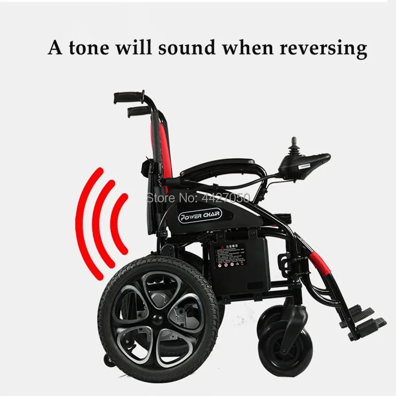 Free shipping 2019FOLDING POWER ELECTRIC font b WHEELCHAIR b font FOR font b DISABLED b font
