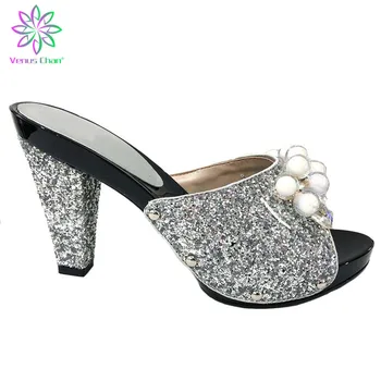 

Latest Design Wedding Shoes Bride Luxury Women Shoes Zapatos De Mujer De Moda 2019 De Vestir Women Shoes for Nigeria Party