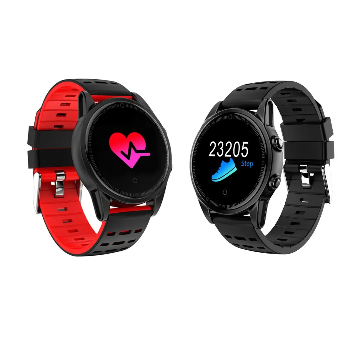 

Waterproof Bluetooth Smart Watch Sports Bracelet For IOS for iPhone Android for Samsung Alarm Pedometer Message Reminder Sports