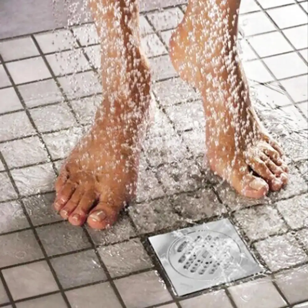 

Shower Floor Drains Bathroom Floor Drain Hair Catcher Bathtub Plug Bathroom Kitchen Basin Stopper Cover Grate